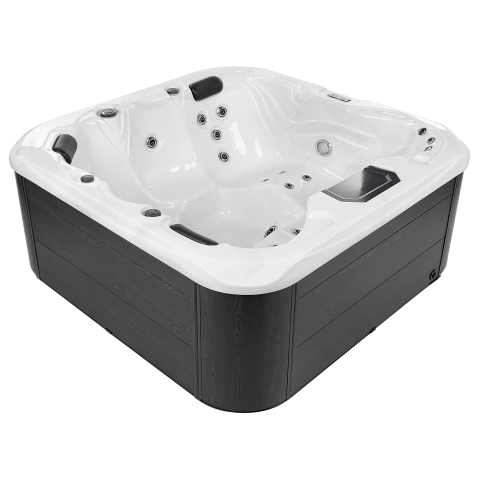 Outdoor jacuzzi with LED LASTARRIA White [1]