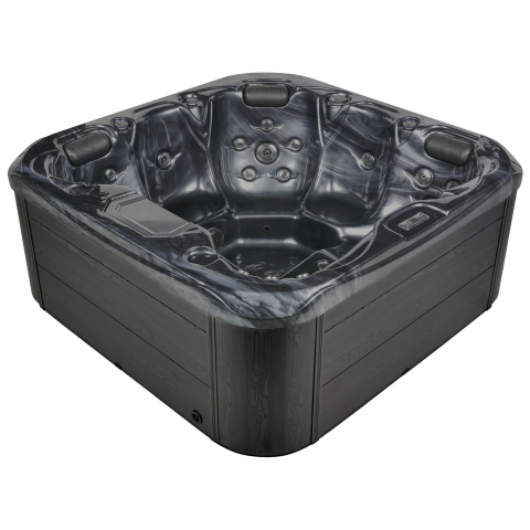 Outdoor Jacuzzi with LED LASTARRIA Graphite gray [7]