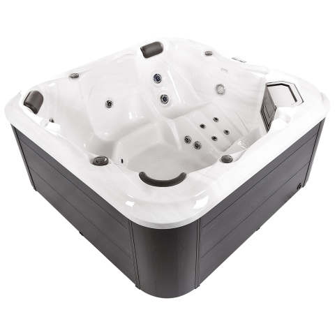 Jacuzzi exterior cu LED TULAROSA Alb [1]