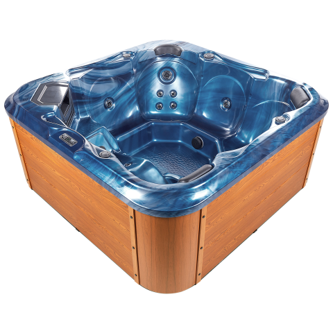 Outdoor Jacuzzi with LED TULAROSA Blue [5]
