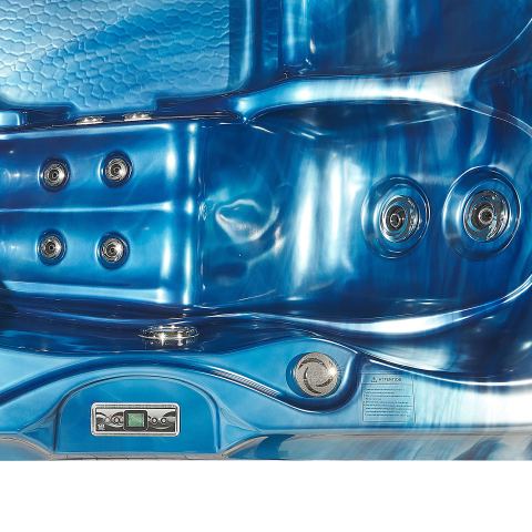 Jacuzzi exterior cu LED TULAROSA Albastru [8]