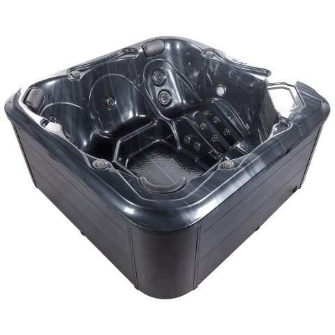 Jacuzzi exterior cu LED TULAROSA Gri grafit [1]