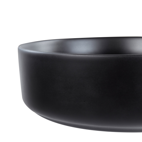 CALIG countertop washbasin ⌀ 36 cm Ceramic Black [3]