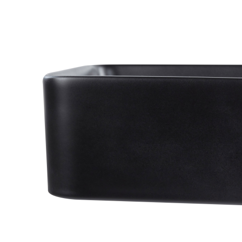 Lavoar pe blat CHIVANA 51 x 34 cm Ceramică Negru [3]