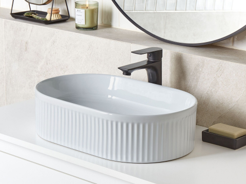 Lavoare - GELDO Countertop Washbasin 49 x 31 cm Ceramic White