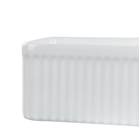 Lavoar pe blat GELDO 50 x 34 cm Ceramică Alb [3]