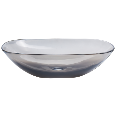 Lavoar pe blat MOENGO 54 x 36 cm Compozit acrilic Negru [4]