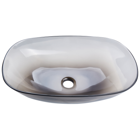 Lavoar pe blat MOENGO 54 x 36 cm Compozit acrilic Negru [5]