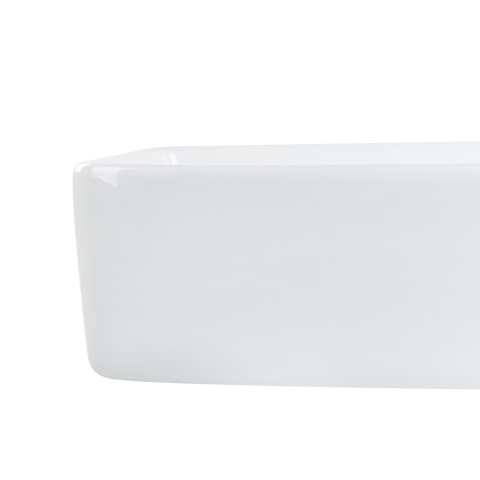 Lavoar pe blat TRAVESIA 49 x 38 cm Ceramică Alb [4]