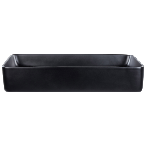 ULUA countertop washbasin 61 x 35 cm Ceramic Black [1]