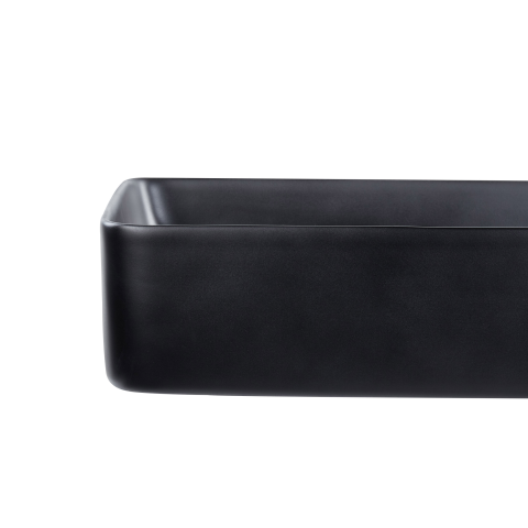 ULUA countertop washbasin 61 x 35 cm Ceramic Black [3]