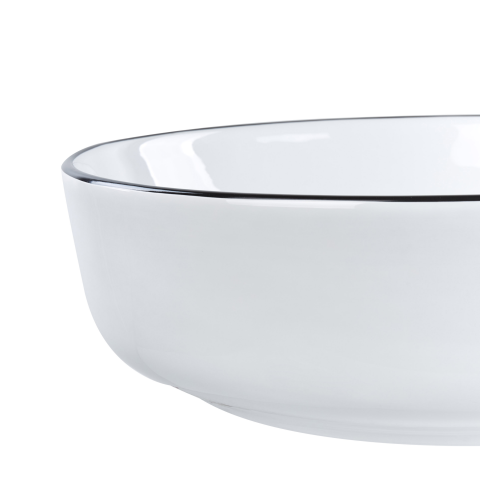 XERT countertop washbasin ⌀ 42 cm Ceramic White [3]