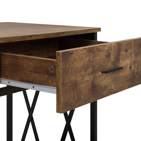 Console table AYDEN Dark Brown [7]