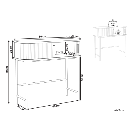 Masă consolă BRADLEY Maro [2]
