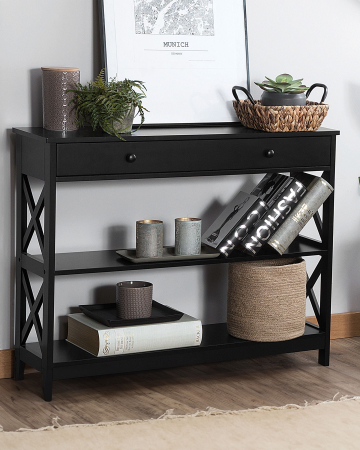 Masă consolă - MONTGOMERY console table Black