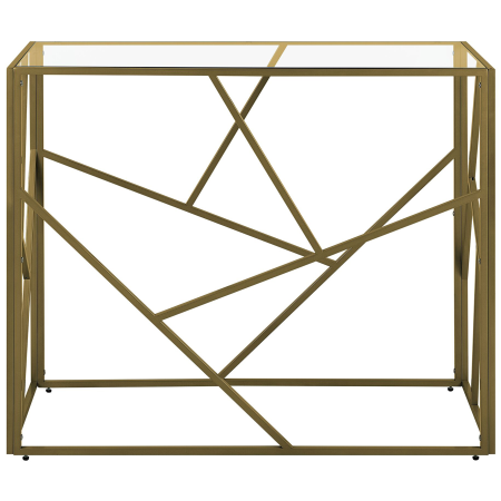 Console table ORLAND Glass Gold [3]