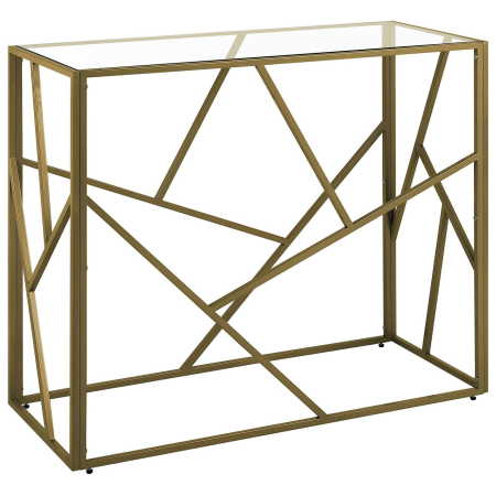 Console table ORLAND Glass Gold [1]