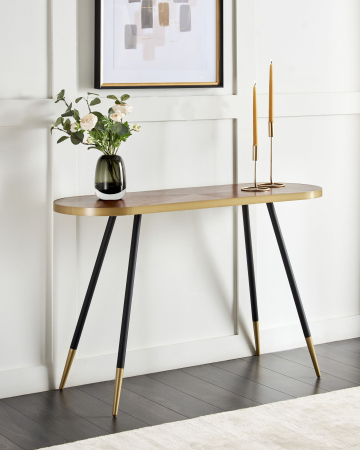 Masă consolă - RAMONA console table Dark ash