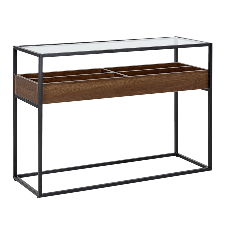 Console table WACO Tempered glass Black [1]
