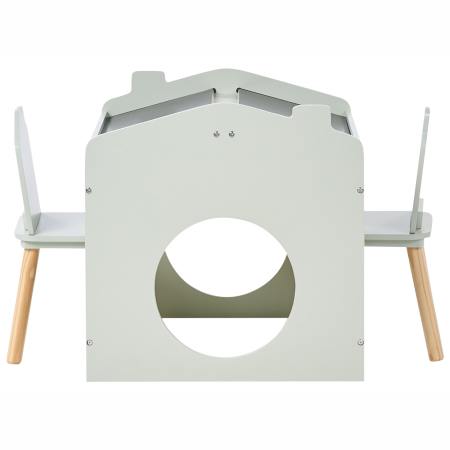 Masă cu scaune pentru copii QUILPIE Verde deschis [3]