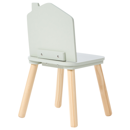 Masă cu scaune pentru copii QUILPIE Verde deschis [9]