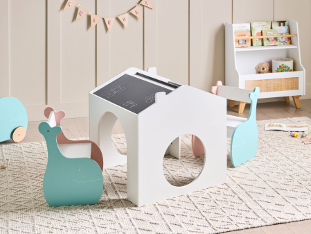 Masă cu scaune pentru copii - Masă cu scaune pentru copii WOOLI Multicolor