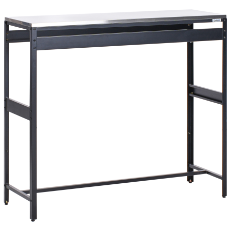 Masă de bar pentru exterior MAENZA Negru 40 cm 120 cm Metal [1]