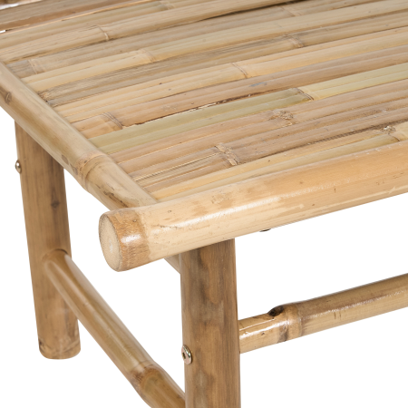 Masă de cafea pentru grădină TODI Lemn de bambus Maro [4]