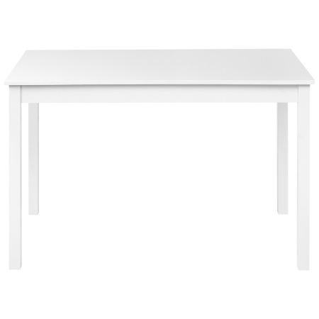 Masă de dining BARLEE Alb 120 cm 75 cm Lemn de plop [3]