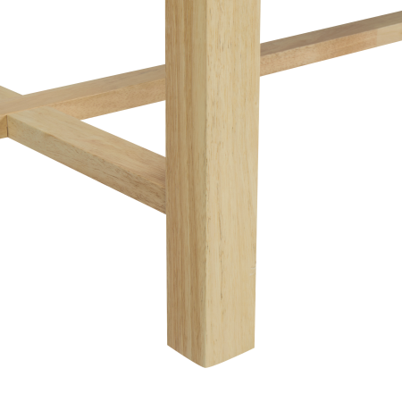 Masă de dining BARNES Frasin natural 160 cm 90 cm [5]