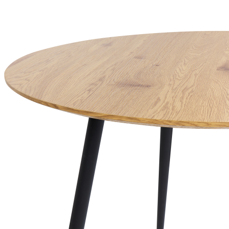 Masă de dining BJORKA Maro deschis 100 cm 100 cm [3]