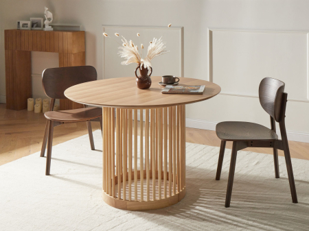 Mese - Masă de dining BOYLE Stejar deschis 110 cm 110 cm