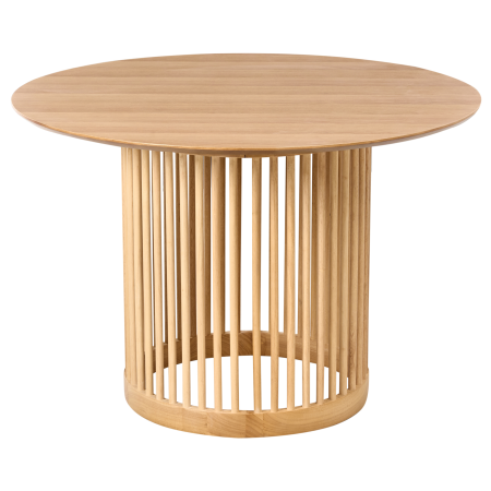 Masă de dining BOYLE Stejar deschis 110 cm 110 cm [1]