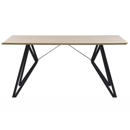 Dining table BUSCOT Light brown 160 cm 90 cm [3]