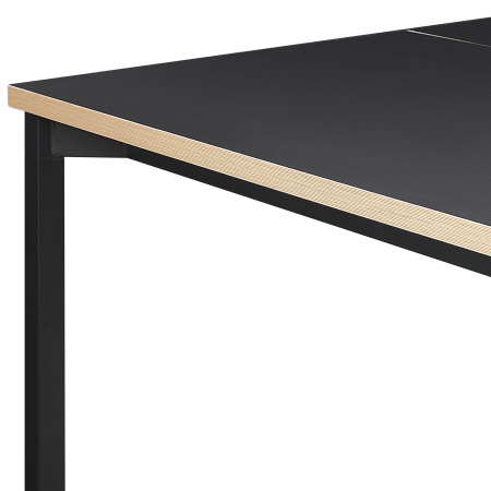 Masă de dining extensibilă AVIS Negru 140/190 cm 90 cm [6]