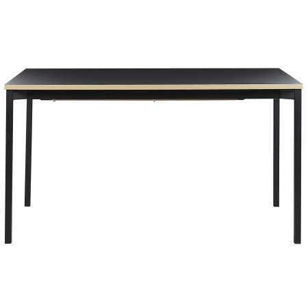 Masă de dining extensibilă AVIS Negru 140/190 cm 90 cm [4]