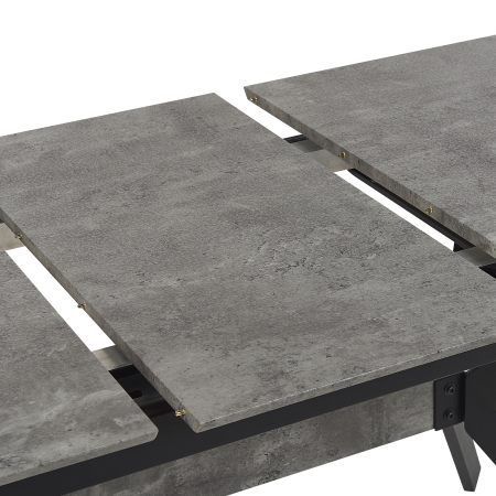 Masă de dining extensibilă BENSON Gri deschis 140/180 cm 80 cm [6]