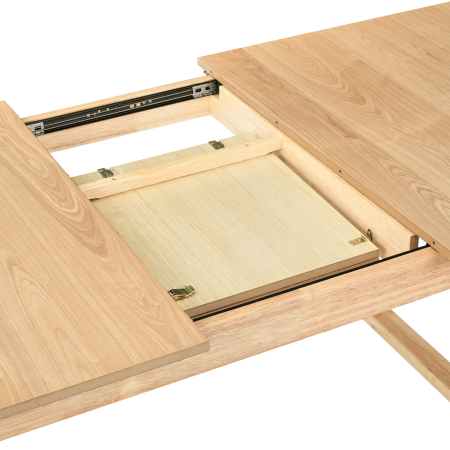 Masă de dining extensibilă CAMDEN Frasin deschis 160/200 cm 95 cm [7]