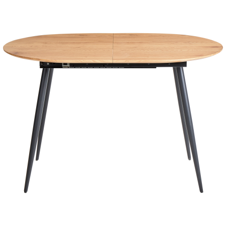 Masă de dining extensibilă CLAVET  Maro deschis 120/160 cm 80 cm [4]