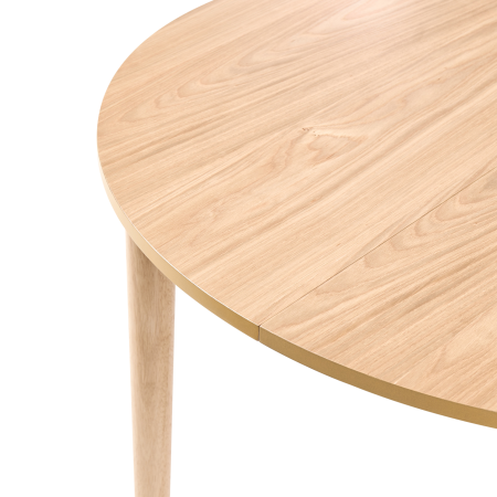 Extendable dining table ECHO Light oak 107/137 cm 107 cm [6]