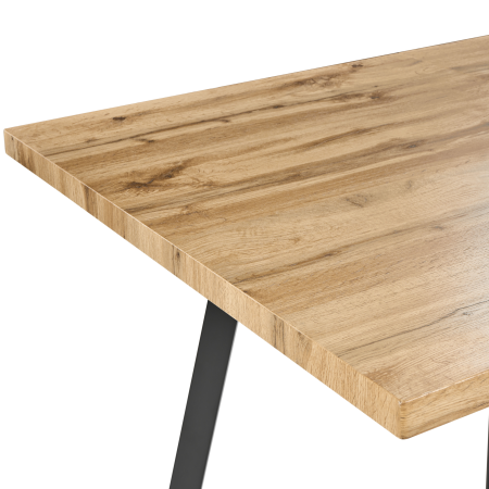 HARLOW extendable dining table Brown 140/180 cm 90 cm [6]