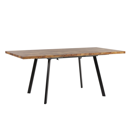 Masă de dining extensibilă HARLOW Maro închis 140/180 cm 90 cm [1]