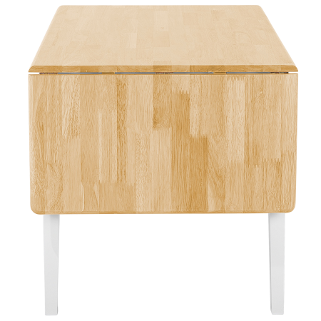 Masă de dining extensibilă LOUISIANA Maro deschis 120/160 cm 75 cm Lemn [6]