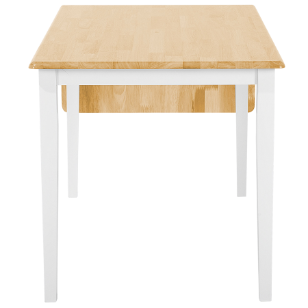 Masă de dining extensibilă LOUISIANA Maro deschis 120/160 cm 75 cm Lemn [7]