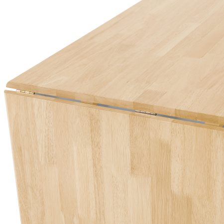 Masă de dining extensibilă LOUISIANA Maro deschis 120/160 cm 75 cm Lemn [9]