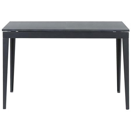 Masă de dining extensibilă NORLEY Negru 120/160 cm 80 cm [5]