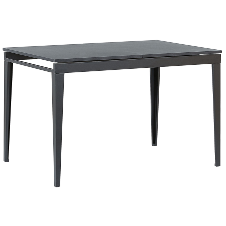 Masă de dining extensibilă NORLEY Negru 120/160 cm 80 cm [4]