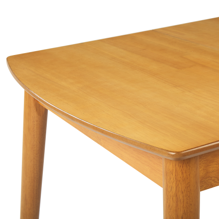 Masă de dining extensibilă TOMS Maro deschis 100/130 cm 80 cm [5]