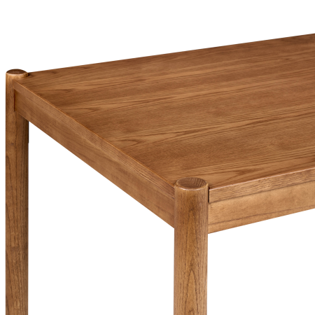 Masă de dining FONDIS Stejar închis 180 cm 80 cm [4]