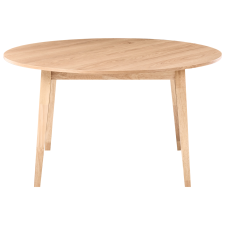 Masă de dining HUNTLEY Stejar deschis 140 cm 140 cm [3]